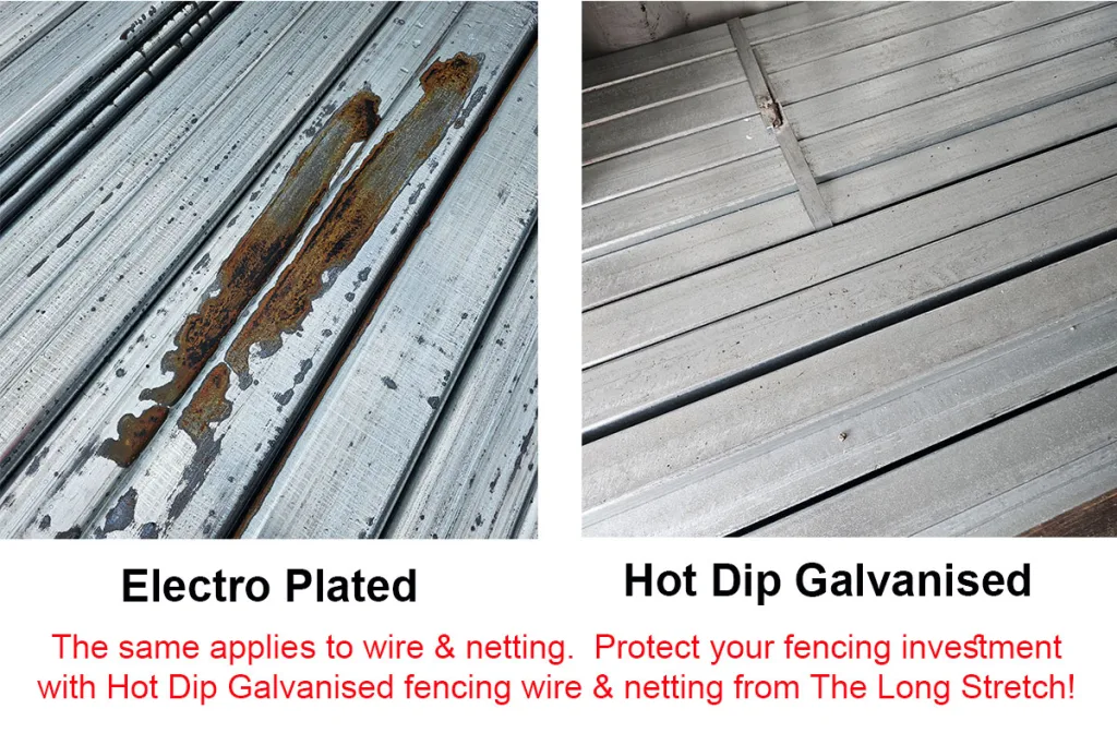 Electro-Plated-Versus-Hot-Dip-Galvanised Fencing Materials